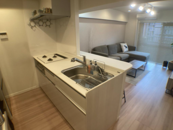 江東区東陽、マンションのキッチン画像です