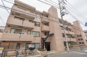 江東区東砂、マンションの外観画像です