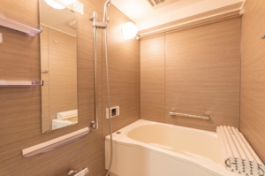 江東区東砂、マンションの風呂画像です