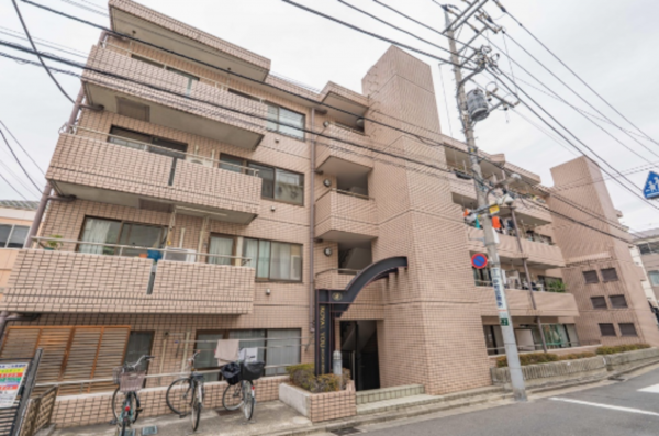 江東区東砂、マンションの外観画像です