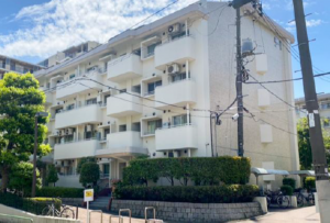 江東区猿江、マンションの外観画像です