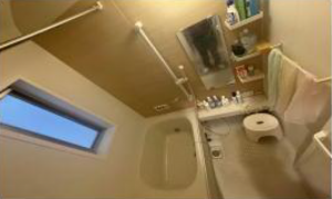 江東区南砂、中古一戸建ての風呂画像です