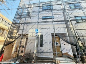 江東区大島、新築一戸建ての外観画像です