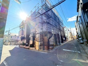 江東区大島、新築一戸建ての外観画像です