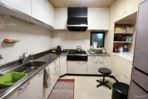 江東区北砂、中古一戸建てのキッチン画像です