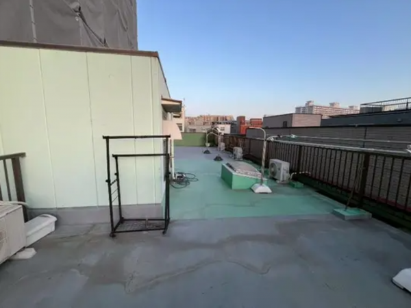 江東区北砂、中古一戸建てのバルコニー画像です