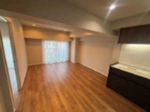 江東区北砂、マンションの居間画像です