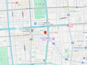 江東区扇橋、マンションの地図画像です