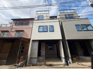 江東区東砂、新築一戸建ての外観画像です