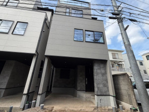 江東区東砂、新築一戸建ての外観画像です