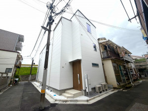 江東区東砂、新築一戸建ての外観画像です