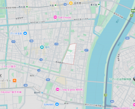 江東区東砂、新築一戸建てのトイレ画像です