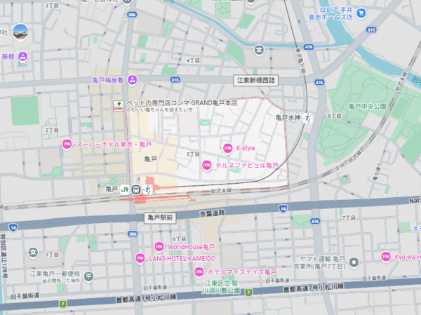 江東区亀戸、新築一戸建ての画像です