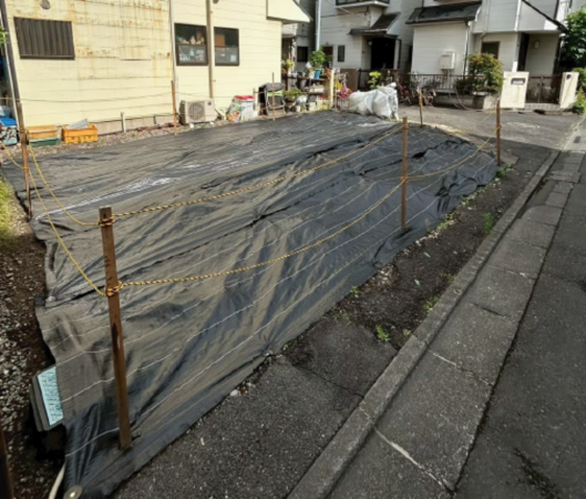 江東区北砂、土地の外観画像です