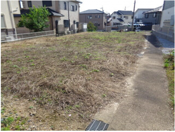 鈴鹿市弓削、土地の外観画像です
