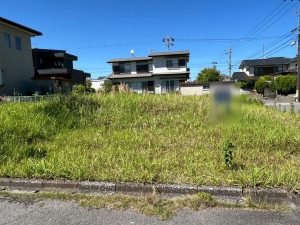 鈴鹿市寺家、土地の外観画像です