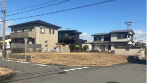 鈴鹿市寺家、土地の外観画像です