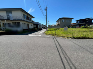 鈴鹿市寺家、土地の外観画像です