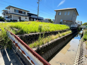 鈴鹿市寺家、土地の外観画像です