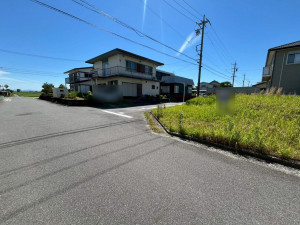 鈴鹿市寺家、土地の外観画像です
