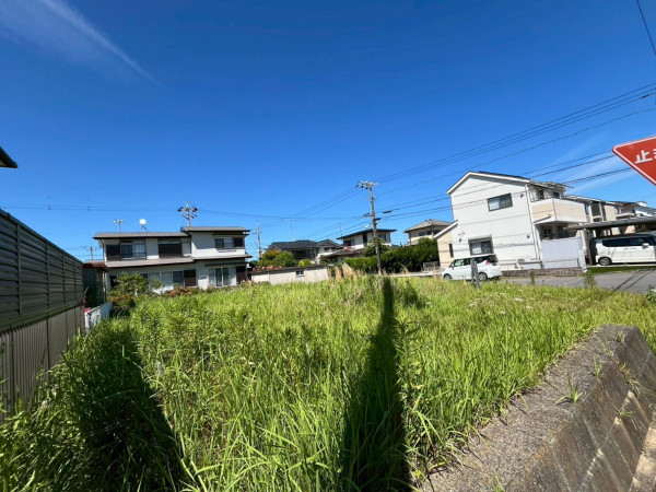 鈴鹿市寺家、土地の外観画像です