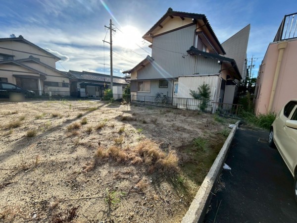 鈴鹿市中江島町、土地の外観画像です