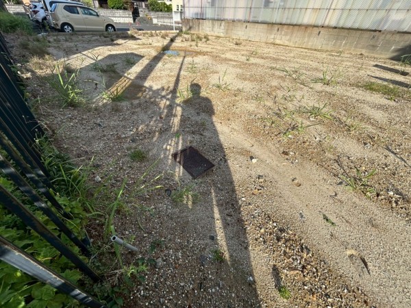 鈴鹿市中江島町、土地の外観画像です