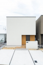 鈴鹿市中旭が丘、新築一戸建ての外観画像です