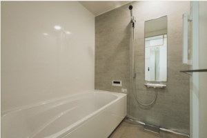 鈴鹿市中旭が丘、新築一戸建ての風呂画像です