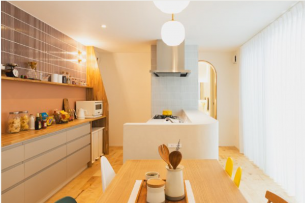 鈴鹿市中旭が丘、新築一戸建てのキッチン画像です