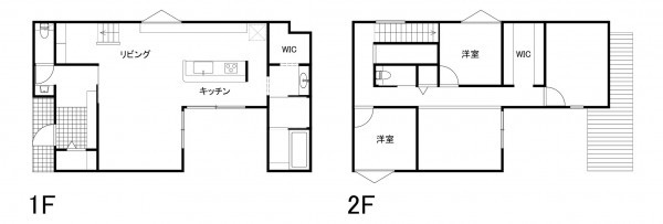 鈴鹿市中旭が丘、新築一戸建ての間取り画像です
