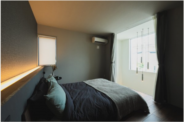 鈴鹿市中旭が丘、新築一戸建ての寝室画像です