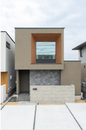 鈴鹿市中旭が丘、新築一戸建ての外観画像です