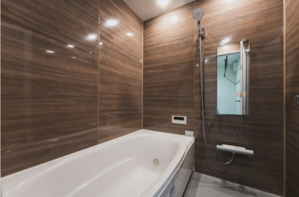 鈴鹿市中旭が丘、新築一戸建ての風呂画像です