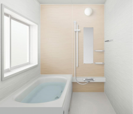 鈴鹿市寺家、中古一戸建ての風呂画像です