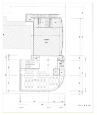 鈴鹿市野町西、収益物件/店舗事務所の間取り画像です