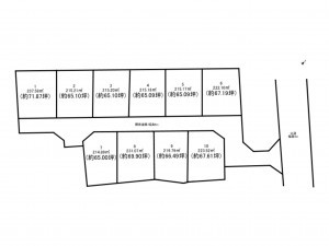 鈴鹿市小田町、土地の間取り画像です