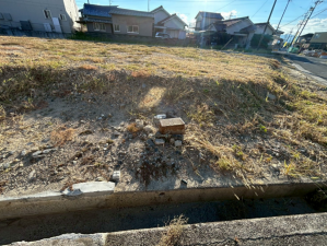 鈴鹿市十宮、土地の外観画像です
