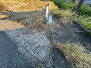 鈴鹿市十宮、土地の外観画像です