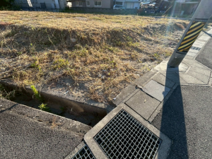 鈴鹿市十宮、土地の外観画像です