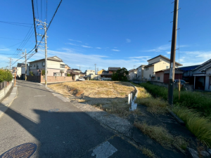 鈴鹿市十宮、土地の外観画像です