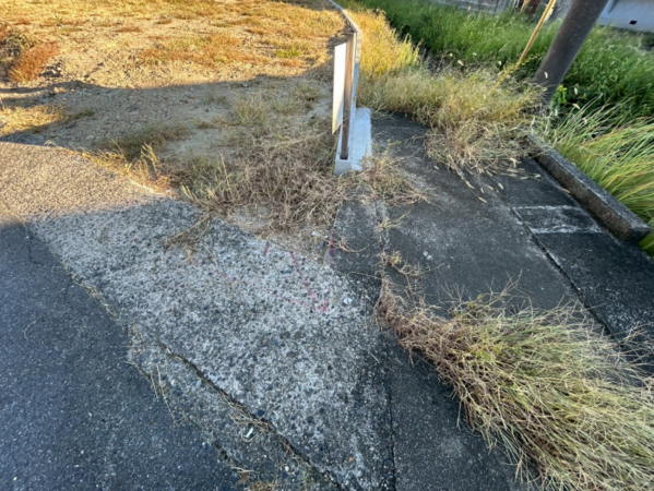 鈴鹿市十宮、土地の外観画像です