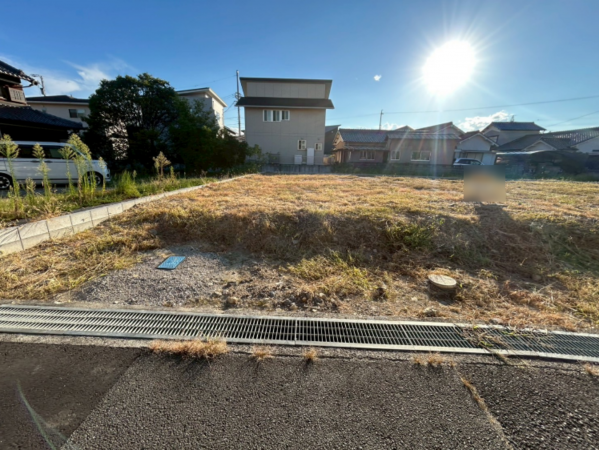 鈴鹿市十宮、土地の外観画像です