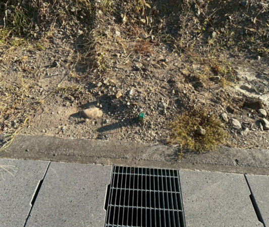 鈴鹿市十宮、土地の外観画像です