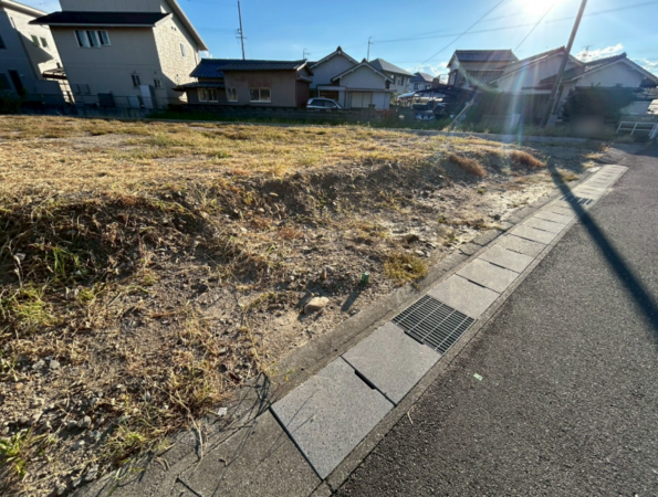 鈴鹿市十宮、土地の外観画像です