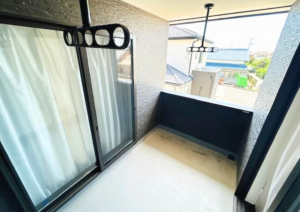 鈴鹿市稲生塩屋、中古一戸建てのバルコニー画像です