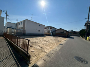鈴鹿市東磯山、土地の外観画像です