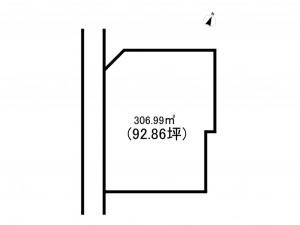 鈴鹿市南堀江、土地の間取り画像です