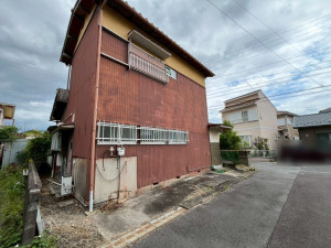 鈴鹿市東玉垣町、土地の前面道路を含む現地写真画像です
