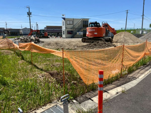 鈴鹿市北玉垣町、土地の外観画像です